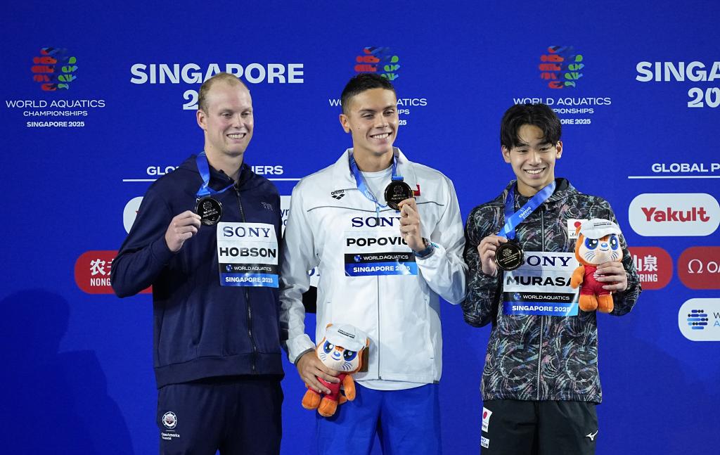 游得快一些, 的对手还是