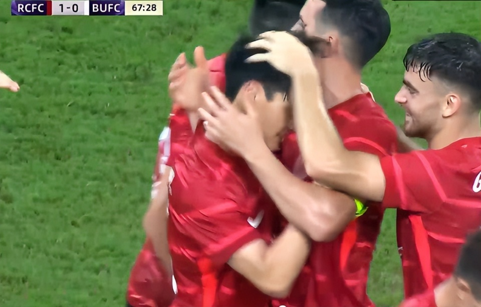 无疑是打进, 战胜山东泰